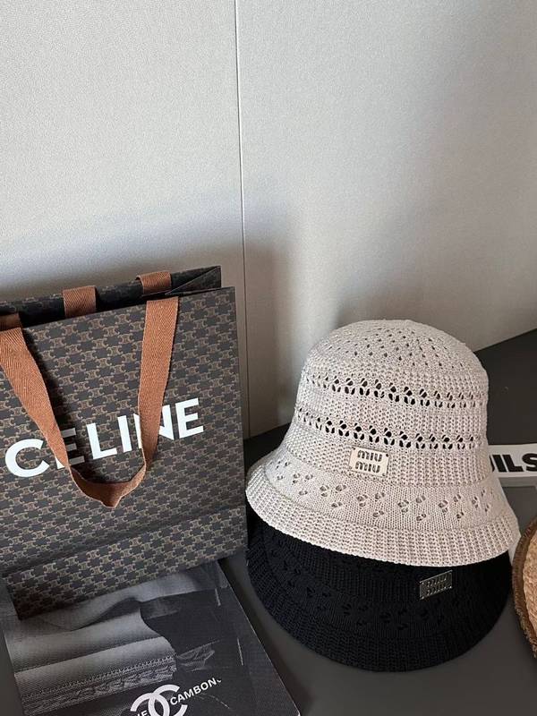Miu Miu Hat MUH00210-1 Miu Miu Hat MUH00210-1